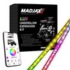 MADJAX LED Golf Cart Underglow Accent Neon Light Strip Kit