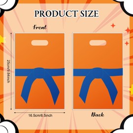 Eccliy 30 Pcs Birthday Bags Cartoon Candy Gift Bags for Theme Decorations Goodie Supplies (Anime Theme Dragon)