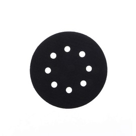 Buwei 5" (125mm) 8 Holes Ultra Thin Surface Protection Interface Pad for Sanding Pads and Velcro Discs with Thin Sponge