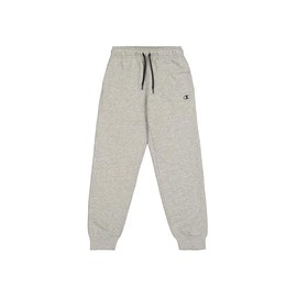 Champion Legacy Legacy Basics B - Ultralight Powerblend Fleece Rib Cuff Pantaloni da Tuta, Grigio Melange Chiaro, 9-10 Anni Bambino FW23