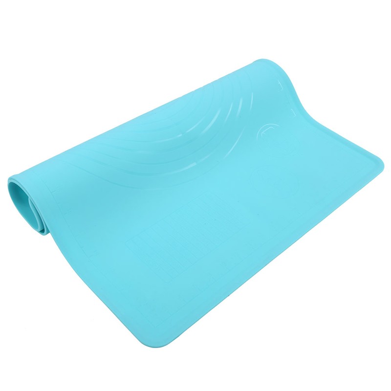 Silicone Baking Mat Dough Rolling Kneading Pastry Pad with Scale