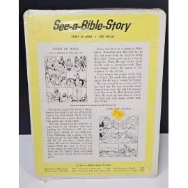 Standard Publishing Vintage 1964 See A Bible Story Picture Puzzle Story of Jesus Boy David