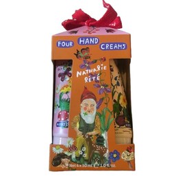 Heathcote & Ivory Nathalie Lete Four Hand Creams (Travel, Stocking Stuffer, Purse Mini)