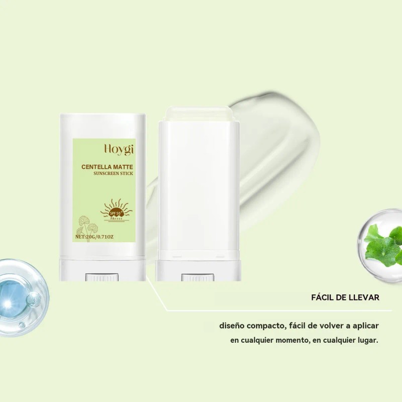 Protector Solar En Barra Con Centella Asiática 20g