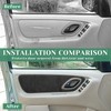 VKGUG 2PCS Door Panel Cover Compatible with Ford Escape 2001-2007