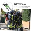 iplusmile 2pcs Firefighter Glove Holder Strap Durable Glove Fixing Accessory