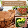 Legigo 4 Pack 20 Inch Hanging Basket Coco Liners Replacement,