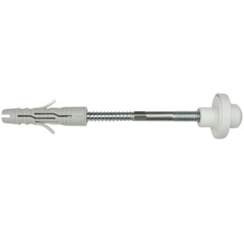 AERZETIX - C57782 - Set of wall mounting for sanitary wall washbasins - threaded bolt M10x140mm - dowel diameter 14x70mm - fixing set for basins