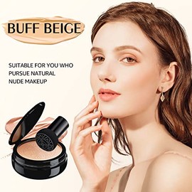 Crema CC con cojín de aire Mushroom Head, corrector fuerte, crema BB hidratante, base de maquillaje, primer uniforme