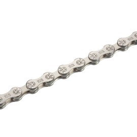 YBEKI Bicycle Chain 9/10/11/12-Speed Bicycle Chain 1/2 x 11/128 Inch 116 Links with Chain Lock Pliers and 3 Pairs Chain Lock (Silver 10-Speed)