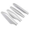 CANITU 4Pcs Roof Rack Rail End Cover Shell Cap For
