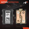 A-Premium Power Window Switch Compatible with Dodge Ramcharger B150, B250,