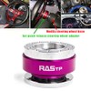 MUTEKI Steering Boss Quick Release Aluminum Alloy Corrosion Resistant Durable