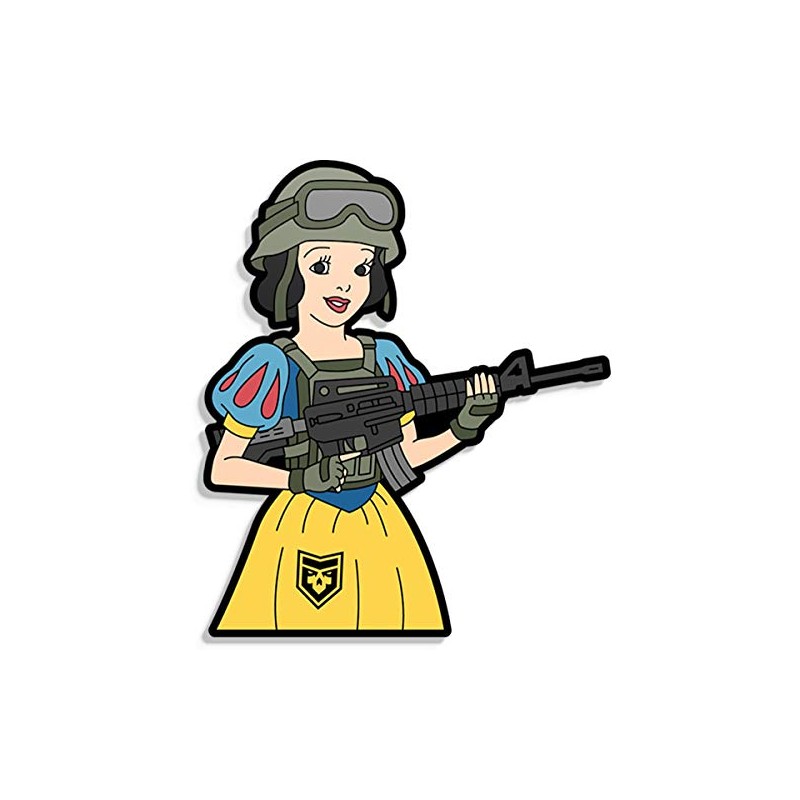 PatchOps Parody Dwarf Squad Leader Tactical Snow PVC Tactical Morale