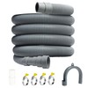 Storystore Washing Machine Drain Hose 1m, Universal Drain Hose Extension