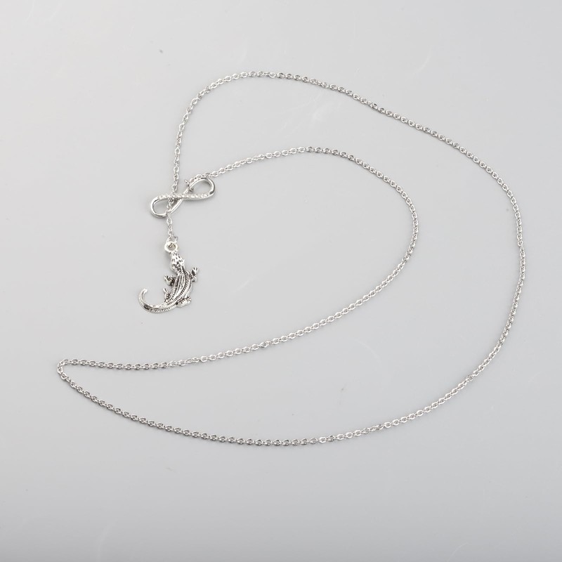 MAOFAED Bearded Dragon Gift Bearded Dragon Necklace Once Upon A