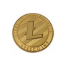 Eillwin Litecoin Crypto Rare Gold Color Coin collectible & commemorative