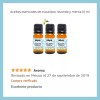 Natturall Aceite Esencial Difusor Aromaterapia Lavanda Menta Eucalipto