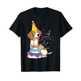 Animal Lover Dog Lover Birthday Party Pet Owner Beagle T-Shirt