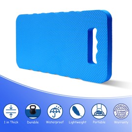 Gardzen 3 Pack Garden Kneeling Pad - for Gardening, Baby Bath, Yoga, Pilates, Exercise, 18"x11"x1", Blue