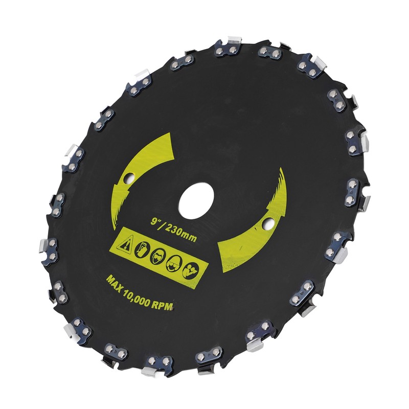 Right Angle Chain Disc Alloy Steel Blade Chainsaw Wheel Disc