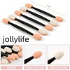 jollylife 50-Pack Double-Sided Eyeshadow Sponges Make-up Brushes – Disposable Makeup
