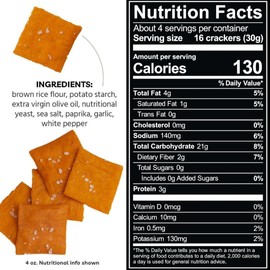 Every Body Eat Snack Thins, Cheese-less Flavor, Vegan, Gluten Free and Dairy Free (Pack of 2)