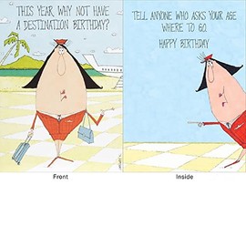 Design Design Destination Birthday Card, General