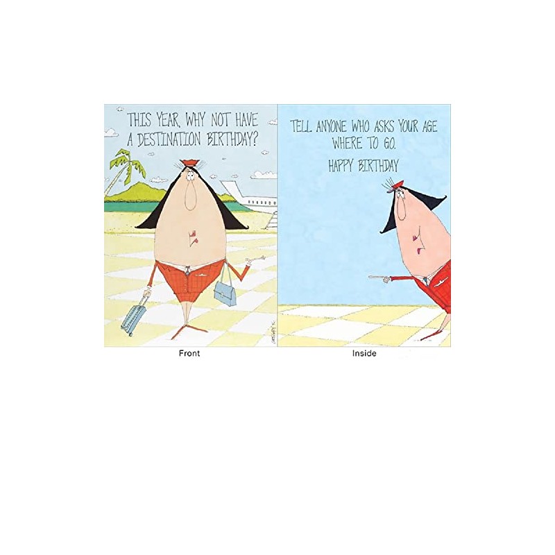 Design Design Destination Birthday Card, General