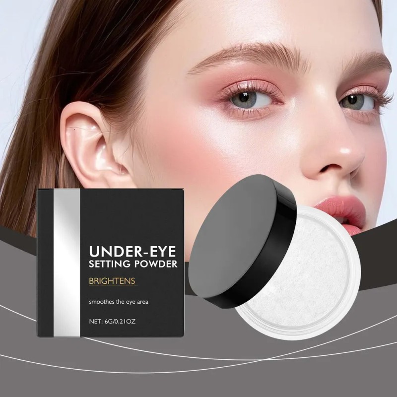 ! Polvo Suelto Iluminador Para El Área De Los Ojos