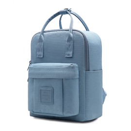 HotStyle BESTIE Mini Backpack Purse Small Bag with Multiple Pockets, Little Size Cute for Day Tirp, Travel & Everyday, Dark Pastel Blue