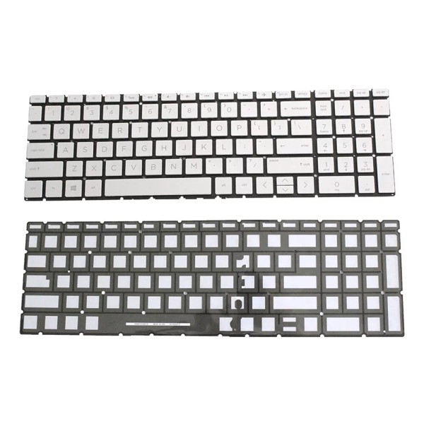 HP ENVY 15m-dr0000 15m-dr0011dx 15m-dr0012dx Keyboard Silver Backlit