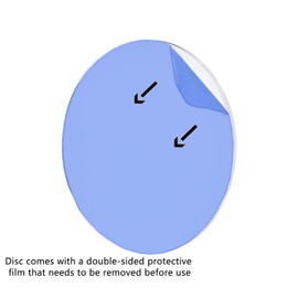 Clear Acrylic Round DIY Sheet 28" DIY Blank 3/16" Thick See Through Plexiglass Tile for Custom Gifts Arts and Crafts Activities by Marketing Holders