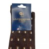 Alchester & Sons, B.ella Brown Mens Cotton Socks Size 10-13