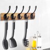 Bosdontek 10 Pcs Modern Coat Hooks Wall Hooks Clothes Hat