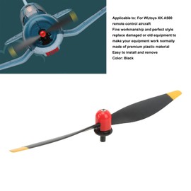 equlup RC Plane Propellers, RC Plane Propeller Paddle Set Practical Plastic Original RC Propeller Prop Blade RC Parts for XK Remote Control Aircraft