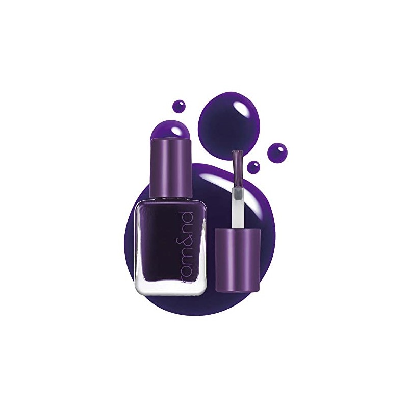 rom&nd Mood Pebble Nail 08, Purple Mood, 0.2 oz (7