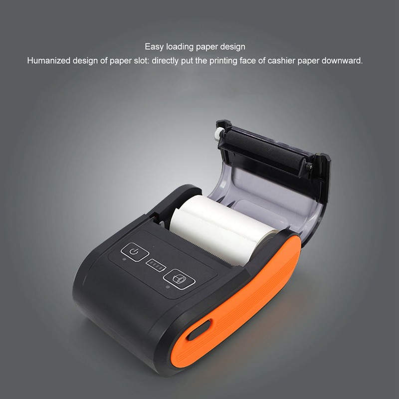 58mm Thermal Printer Bluetooth 4.0 Wireless Multifunction Mini Portable Thermal