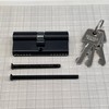 Sempro 35/35 Cylinder Lock 3 Keys Brass Black Tested According