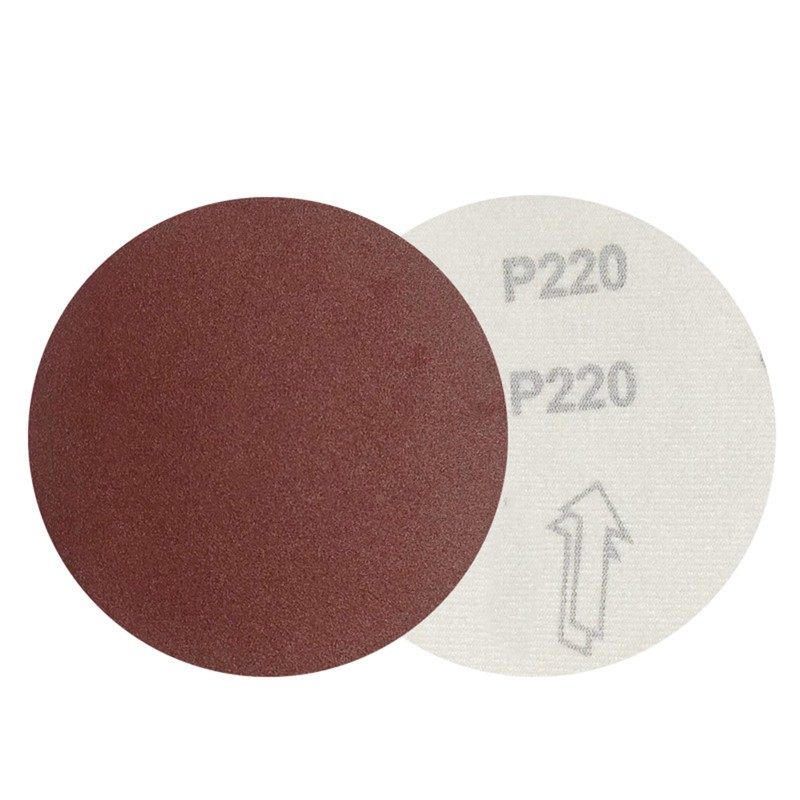 100Pcs 5in Disc Self Adhesive Sandpaper Sheet Round Sandpaper