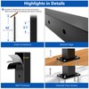 Zylorix 42" Cable Railing Post T304 Stainless Steel Angled Drilled