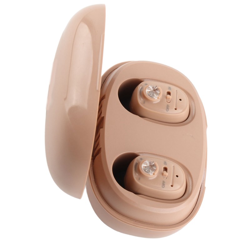 Digital Hearing Aids Rechargeable Lightweight Earbuds Hearing Amplifier with Charging