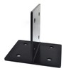 (2 Pack) Hidden Joist Bracket Fixed Base for 6x6 Beams,