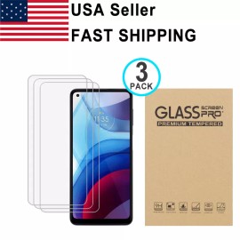 For Motorola 3PACK Tempered Glass For Motorola Moto G 5G G Play G Power 2021 2022 2023 G Pure - For Moto G Power 2021
