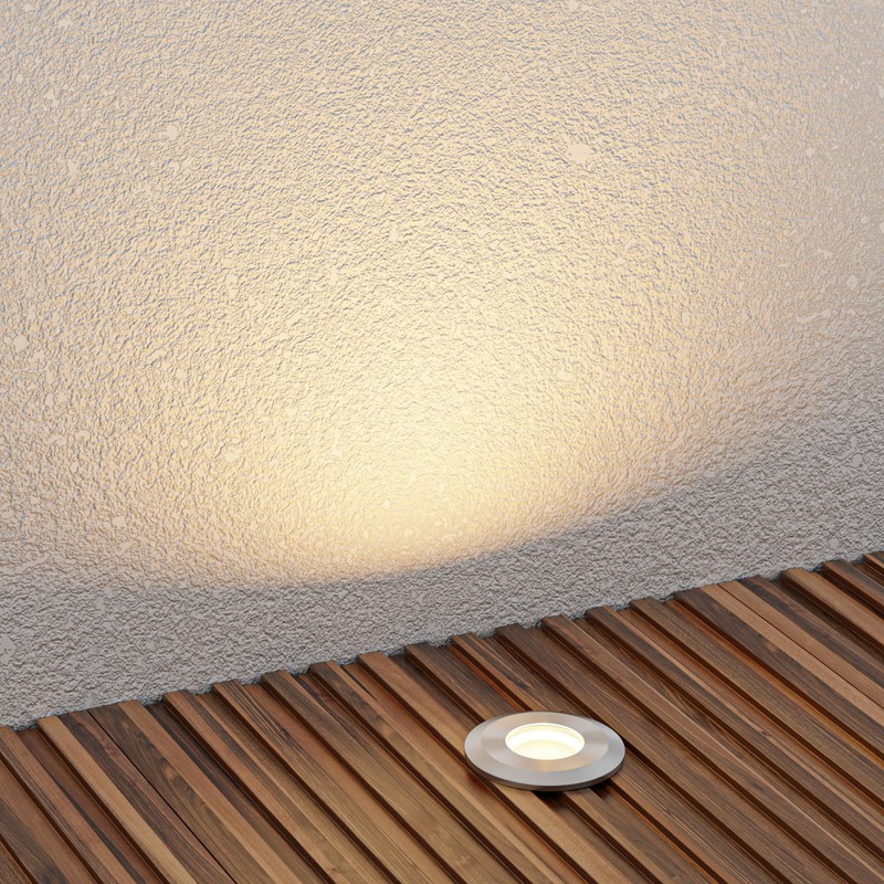 ledscom.de Bino LED Recessed Floor Light for Outdoor Use, IP67,