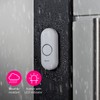 Byron DBY-22311 Wireless Portable Doorbell Set, 150 m Range, 16