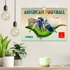 American Football - Power (Wandkalender 2026 DIN A4 quer), CALVENDO