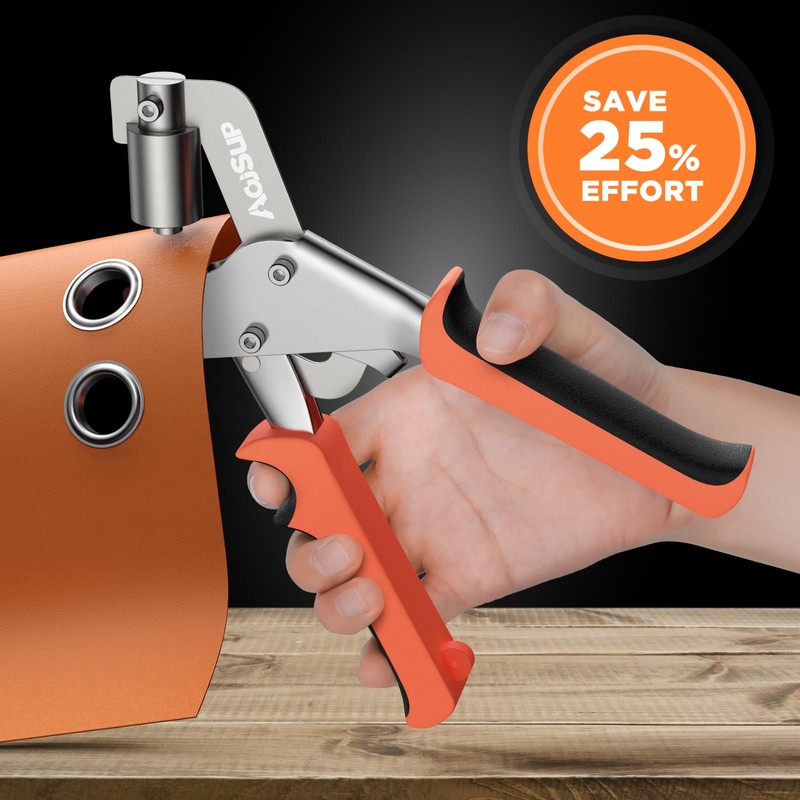 AojSup Professional Eyelet Pliers Set