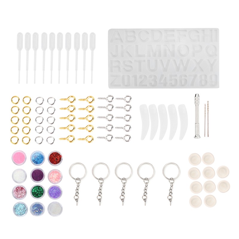 Silicone Mold Epoxy Resin Jewelry Findings Decoration DIY Making Tool