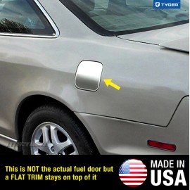 TYGER Fits 98-02 Honda Accord Gas Cap Stainless Steel Fuel Cover